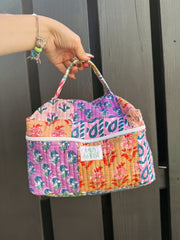 ETTA OG | quilted makeup bag - peachy