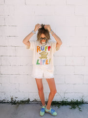 ETTA OG | ruff life graphic tee - ivory