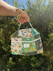ETTA OG | quilted makeup bag - evergreen