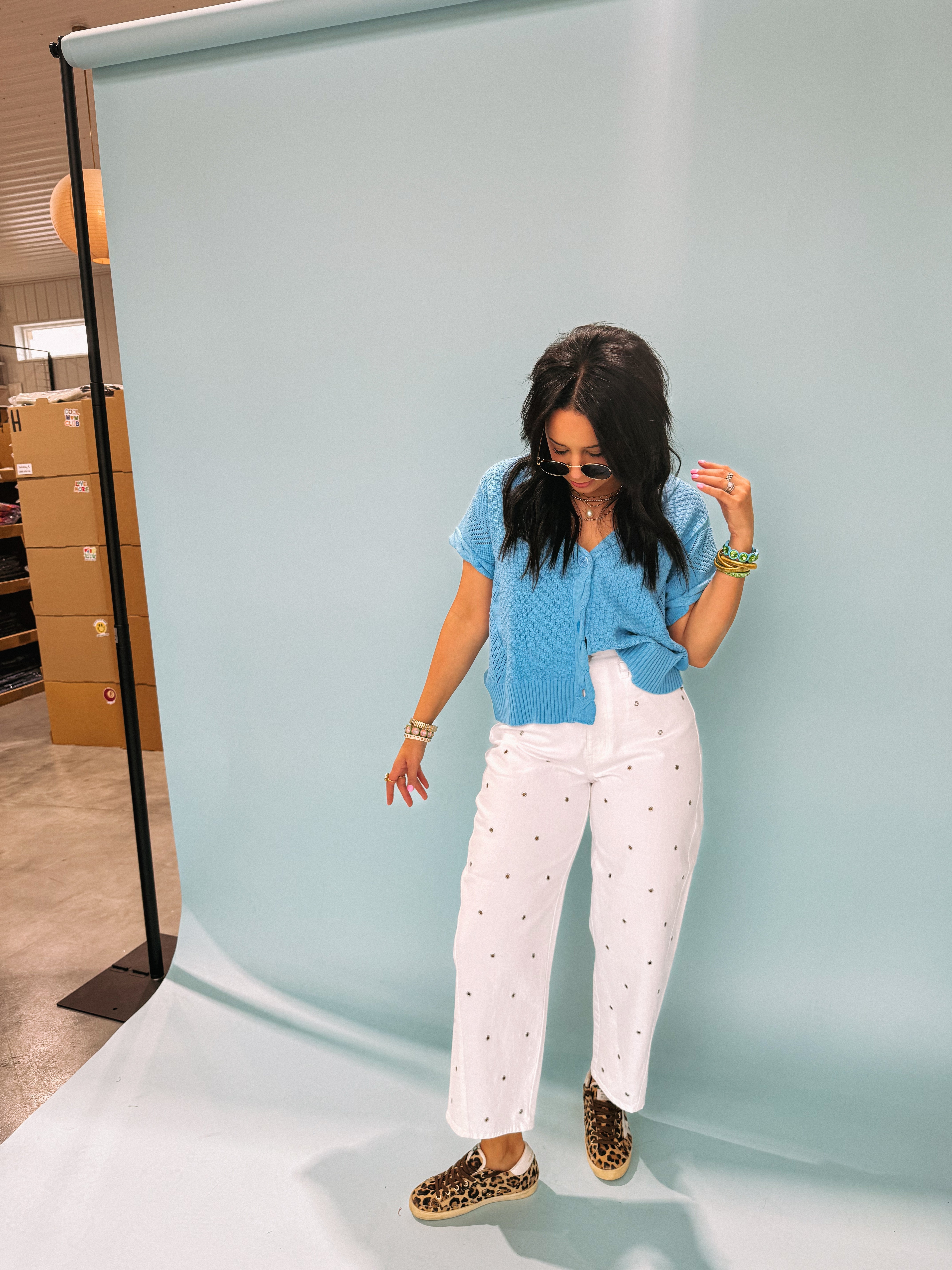 DAZE | stardust barrel leg jeans