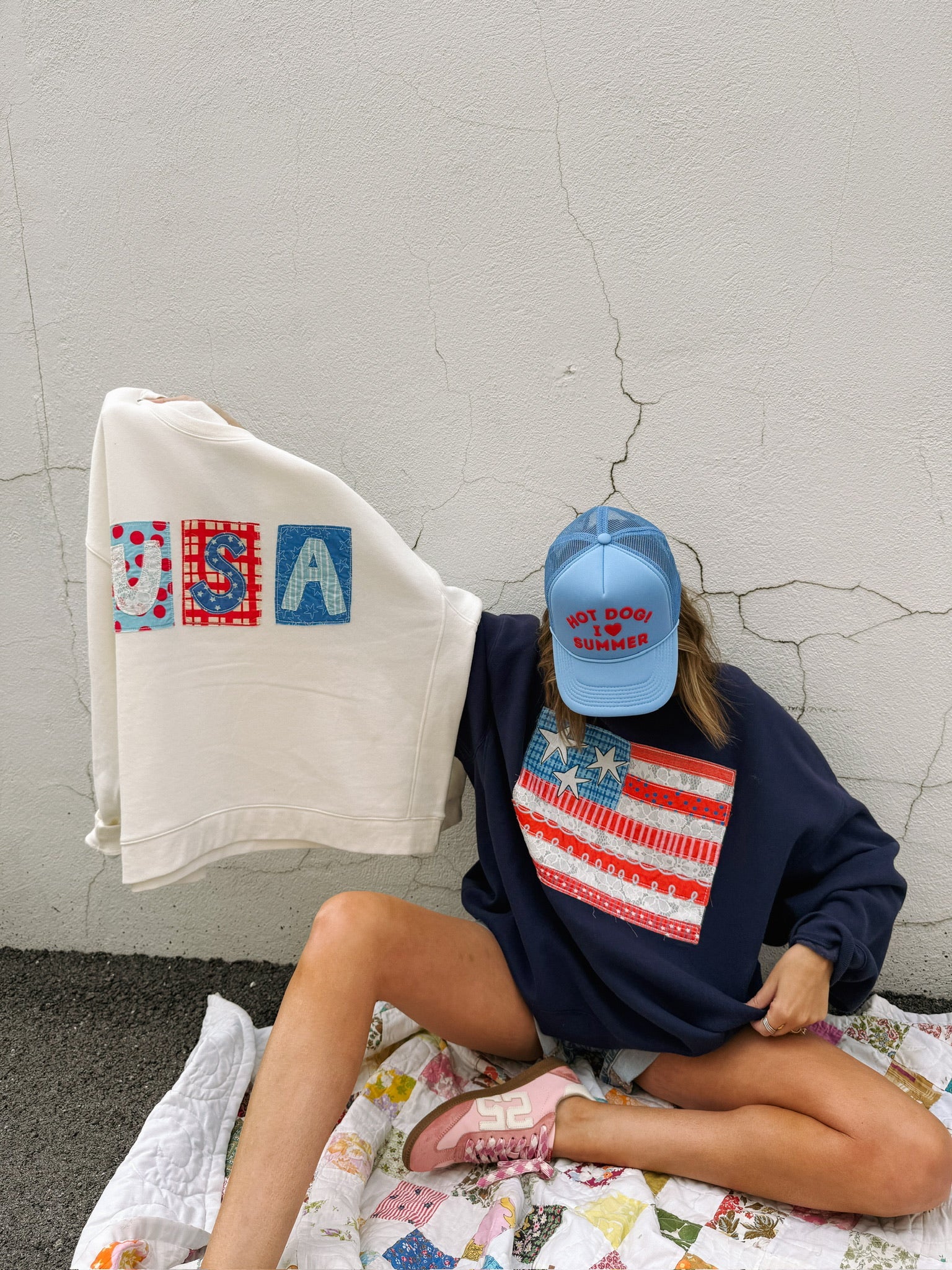 ETTA OG | usa patch sweatshirt