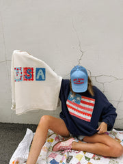 ETTA OG | girly flag sweatshirt