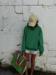 all you need is love tote bag - green
