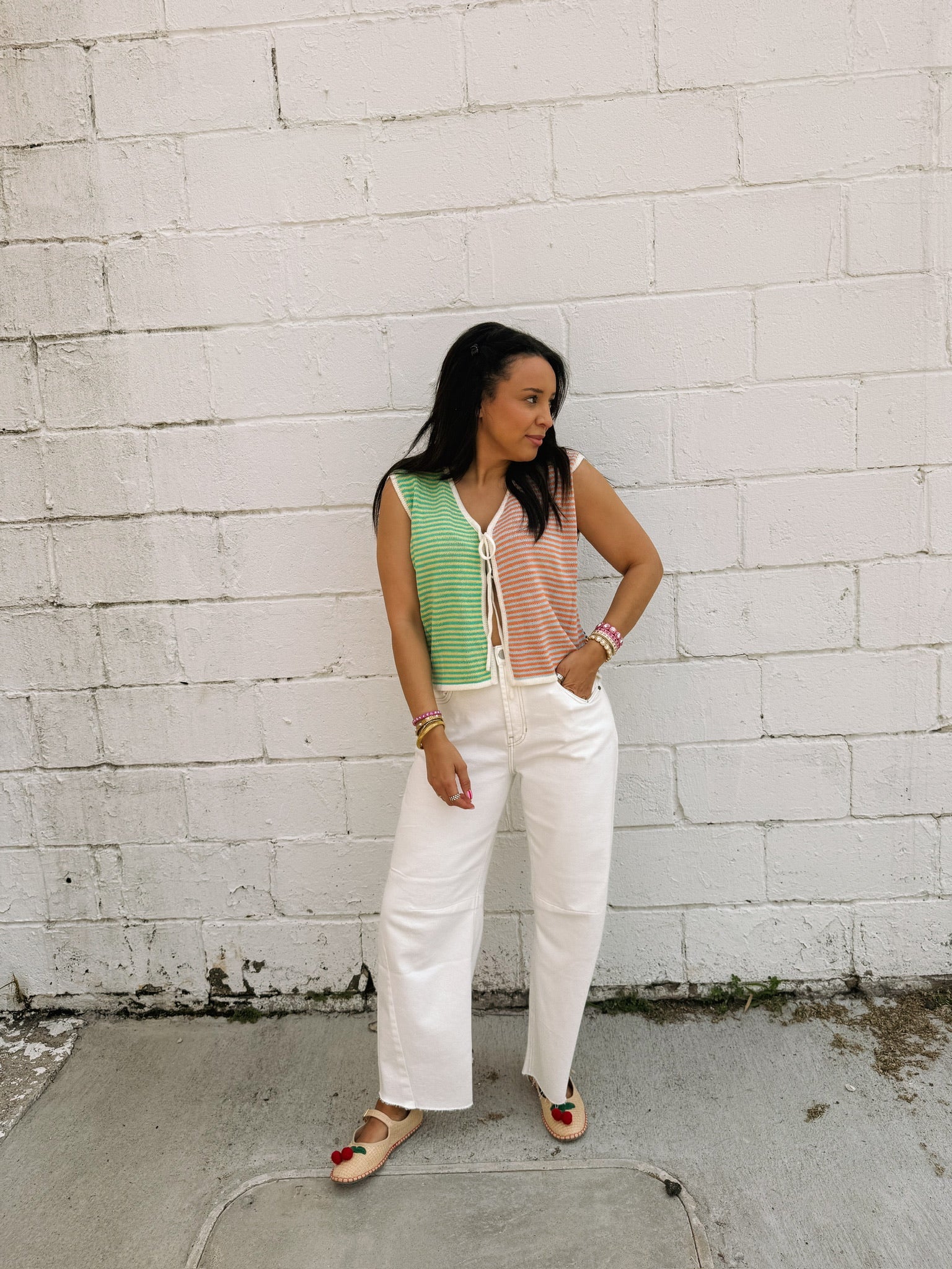 flying colors knit top
