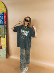 ETTA OG | chaos club graphic tee - charcoal