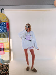 ETTA OG | scary movie club sweatshirt - ash