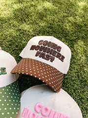 ETTA OG | going nowhere trucker hat - brown