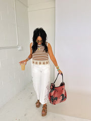 canyon moon crochet top