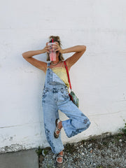 azalea eyelet barrel overalls