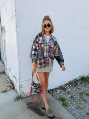 canvas shoulder bag - camo