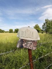ETTA OG | mama puff trucker hat - camo