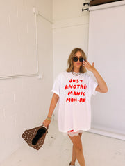 ETTA OG | manic mom-day graphic tee - white