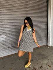 heading west gingham dress