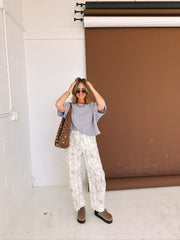 faded camo curve barrel jeans