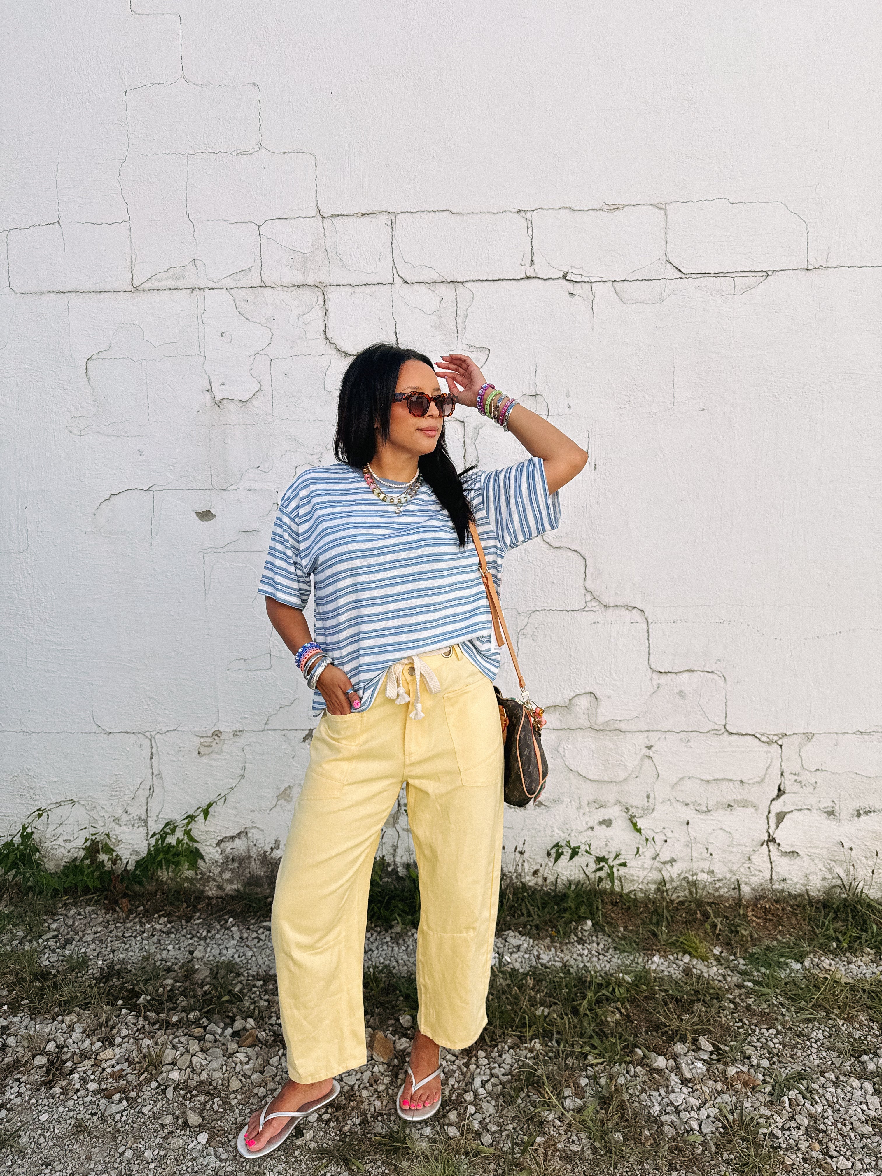 buttered up barrel jeans