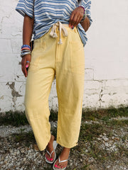buttered up barrel jeans