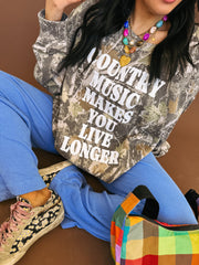 ETTA OG | country music camo sweatshirt