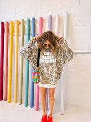 ETTA OG | god bless mothers camo sweatshirt