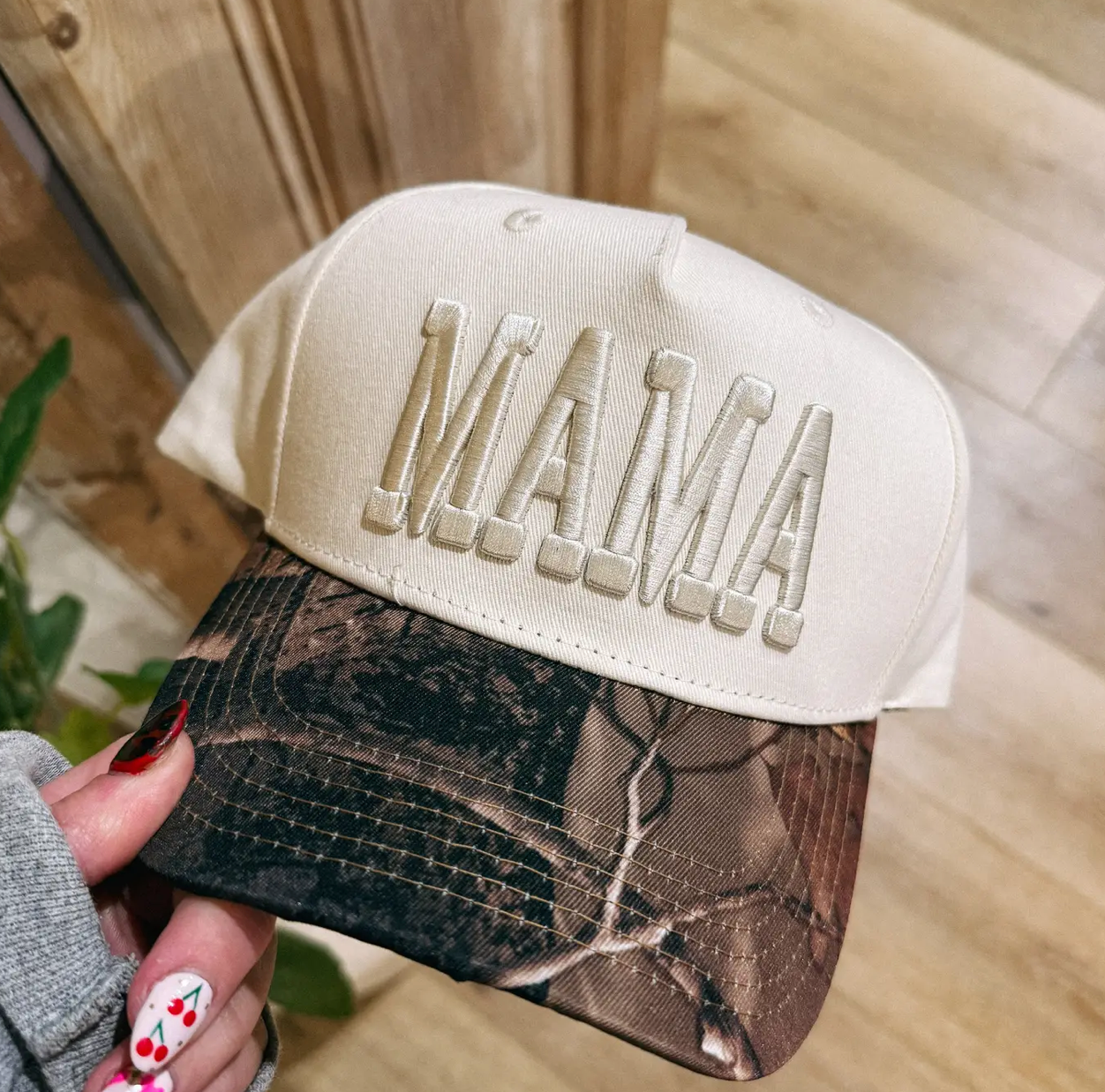 ETTA OG | mama puff trucker hat - camo